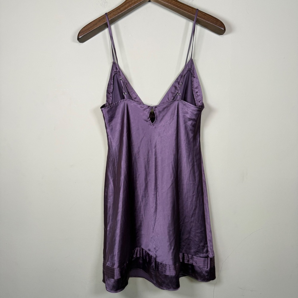 Victoria's Secret Purple Slip Dress Chemise Large - Picture 2 of 9